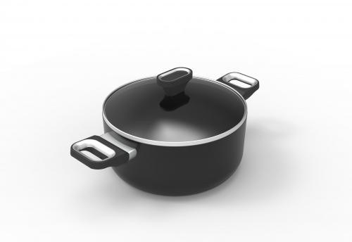 ক্যাসারোল উইথ গ্লাস লিড ক্লাসিক ইন্ডাকশন