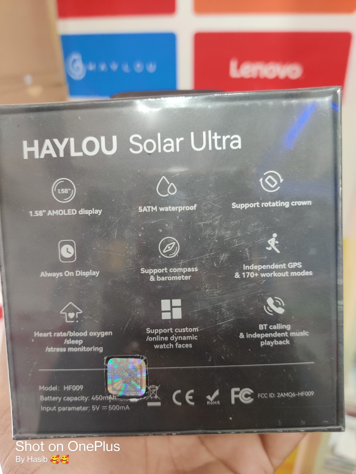 Haylou Solar Ultra smart watch