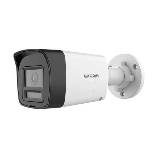 Hikvision DS-2CE16D0T-LXTS (3.6mm) (2.0MP) টু ওয়ে অডিও এবং সাইরেন ফিক্সড মিনি বুলেট সিসি ক্যামেরা টু ওয়ে অডিও