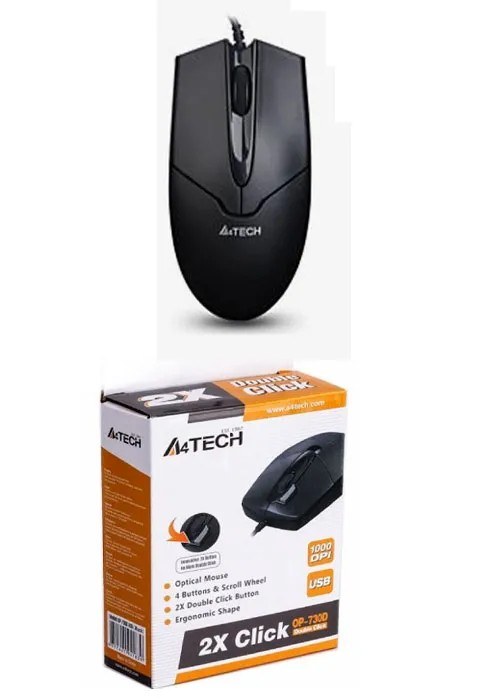 A4TECH OP-730D Optical Wired Mouse
