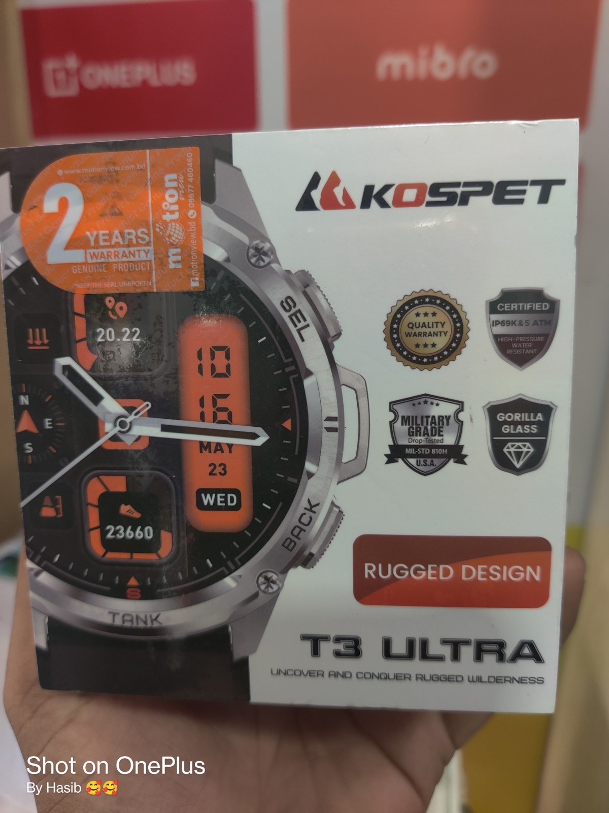 Kospet T3 Ultra Smart Watch