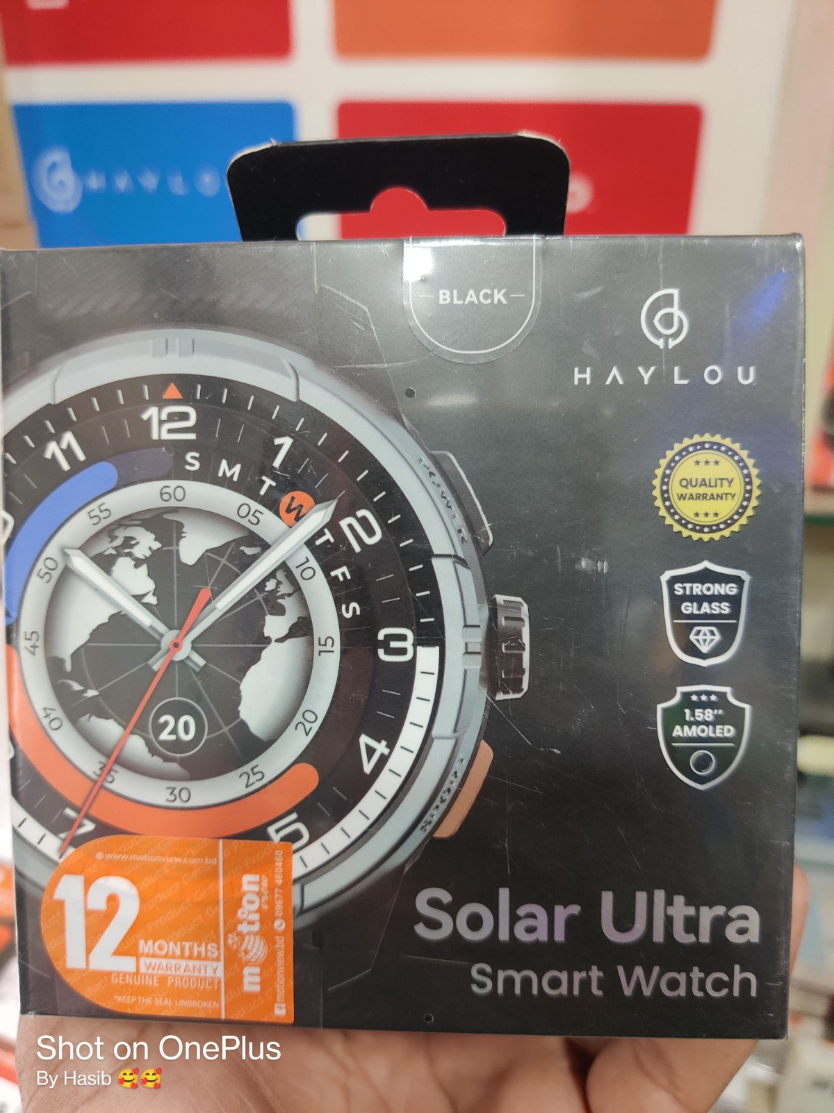Haylou Solar Ultra smart watch