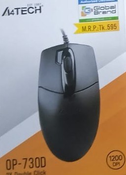 A4TECH OP-730D Optical Wired Mouse