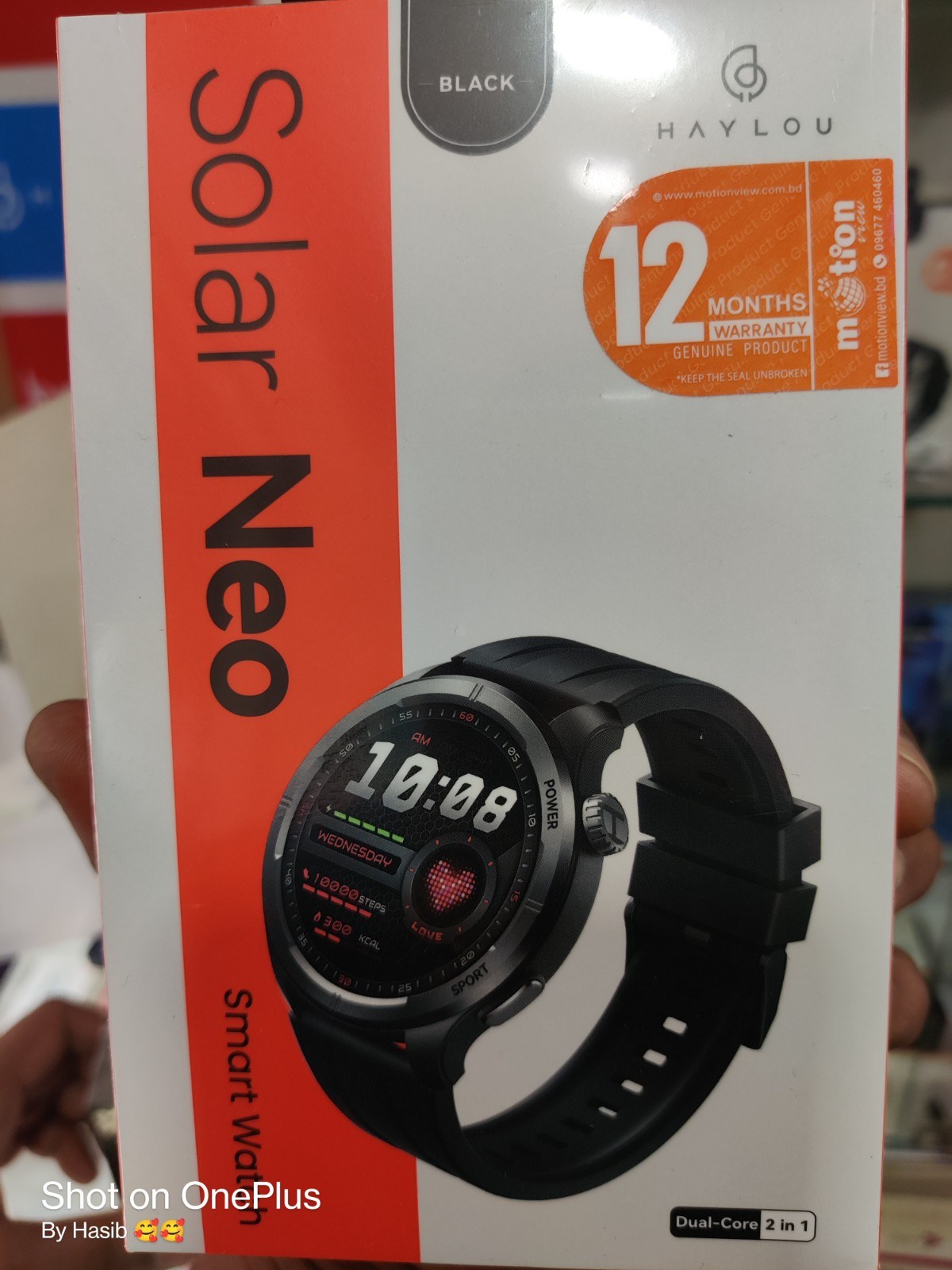 Solar Neo Smart Watch